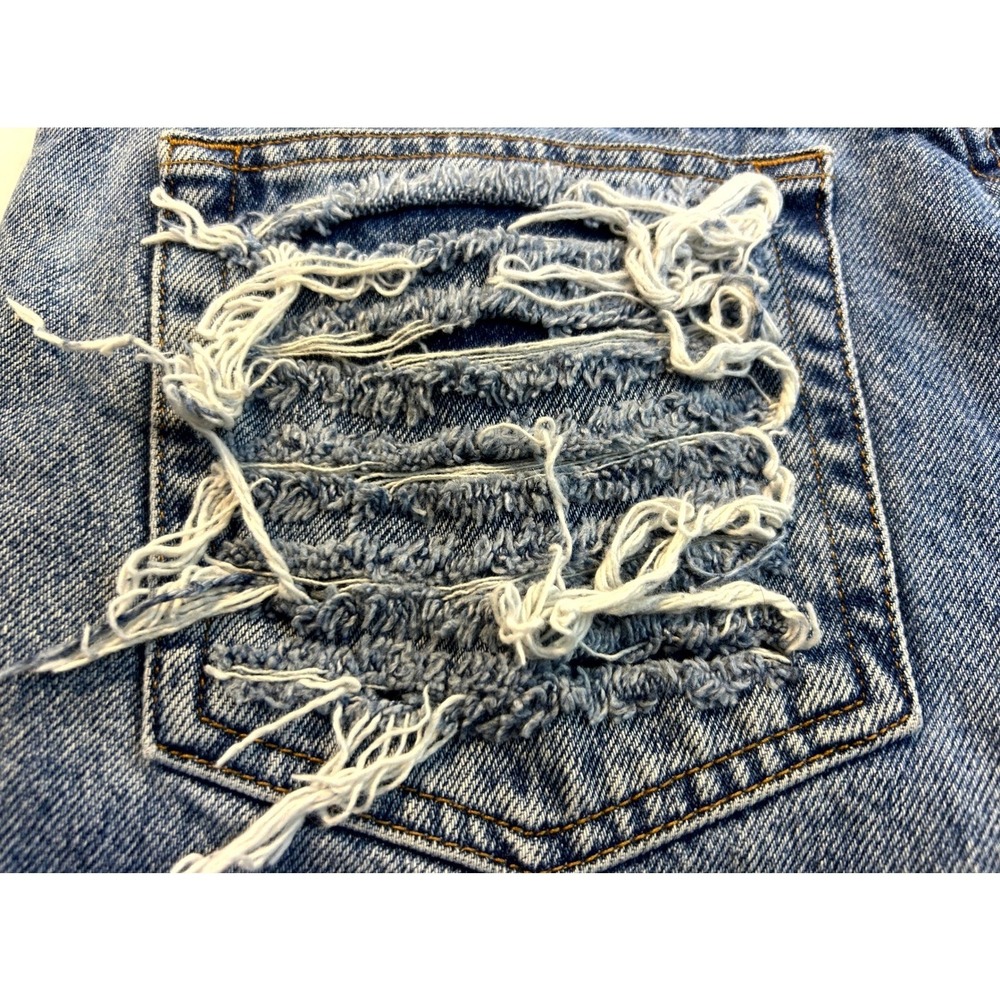 Coal N Terry Star Wars Custom Reworked Studded Distressed Denim Shorts CK Denim - Picture 7 of 13